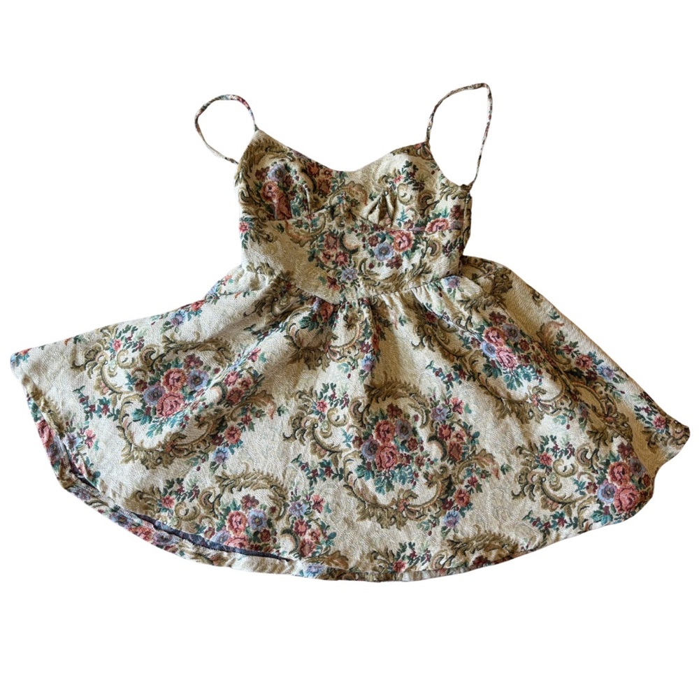 SHEIN Multicolor Floral Knit Dress